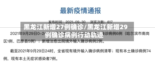 黑龙江新增27例确诊/黑龙江新增29例确诊病例行动轨迹-第2张图片