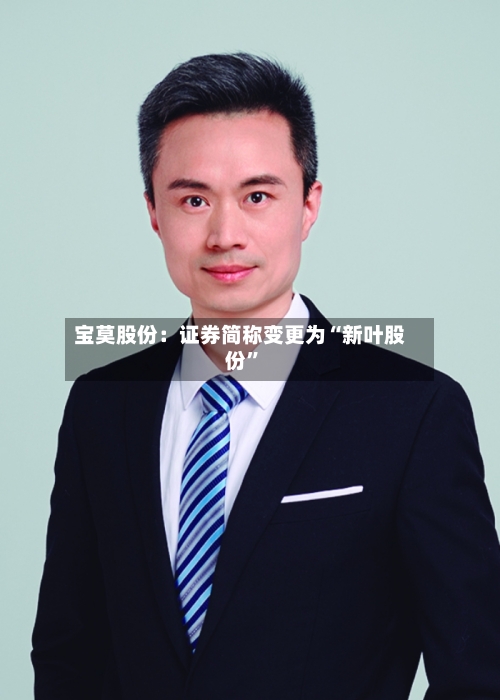宝莫股份：证券简称变更为“新叶股份”-第2张图片