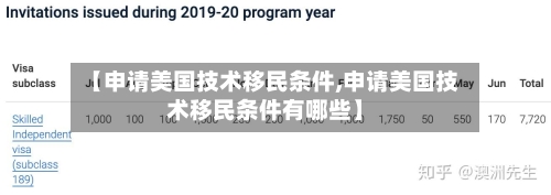 【申请美国技术移民条件,申请美国技术移民条件有哪些】