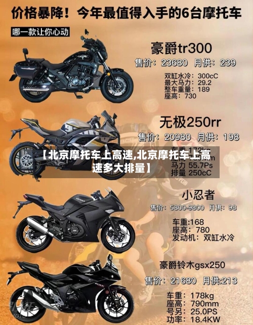 【北京摩托车上高速,北京摩托车上高速多大排量】