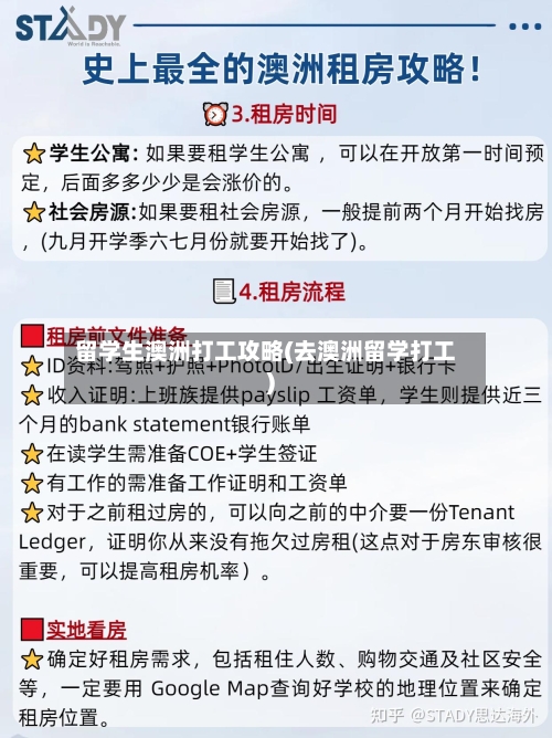 留学生澳洲打工攻略(去澳洲留学打工)