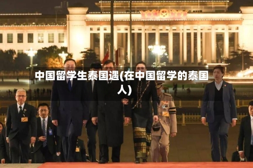 中国留学生泰国遇(在中国留学的泰国人)-第2张图片