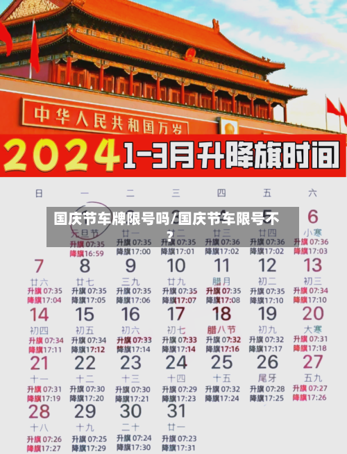 国庆节车牌限号吗/国庆节车限号不?-第3张图片