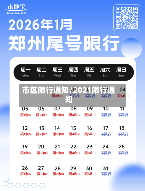 市区限行通知/2021限行通知-第2张图片