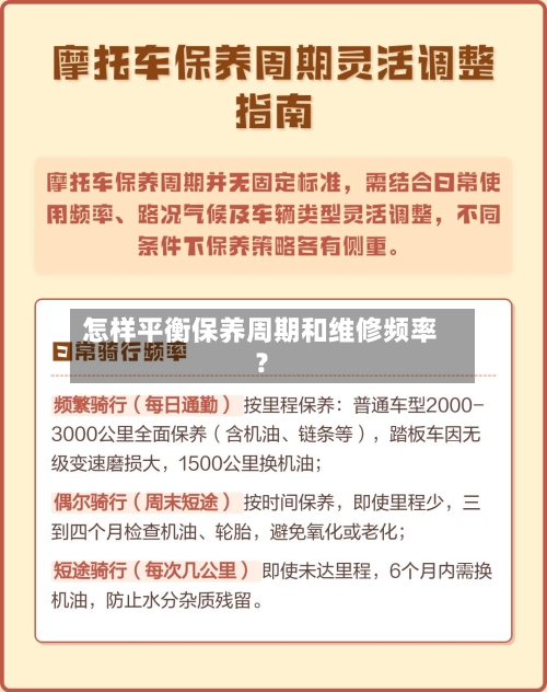 怎样平衡保养周期和维修频率？