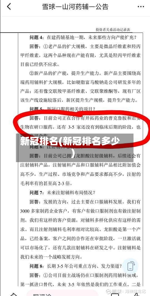 新冠排名(新冠排名多少)-第3张图片