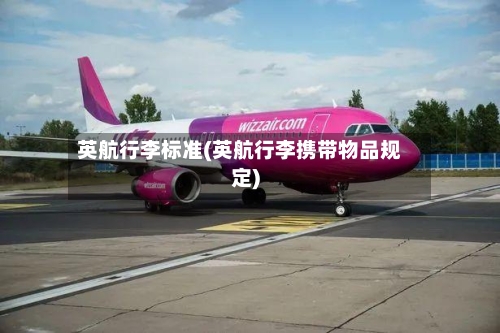 英航行李标准(英航行李携带物品规定)