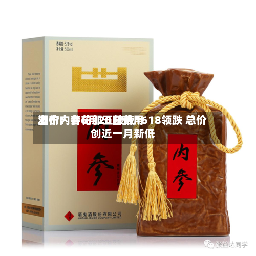 酒价内参6月20日费用
发布:青花郎五粮液1618领跌 总价创近一月新低