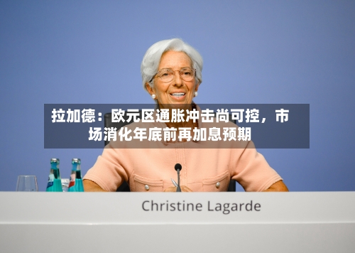 拉加德：欧元区通胀冲击尚可控，市场消化年底前再加息预期-第3张图片