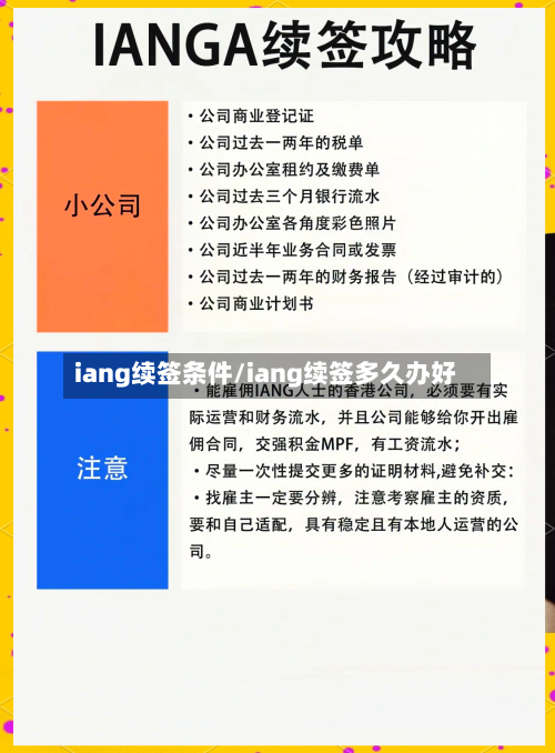 iang续签条件/iang续签多久办好-第2张图片